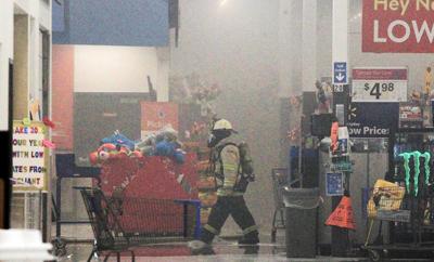 Walmart fire