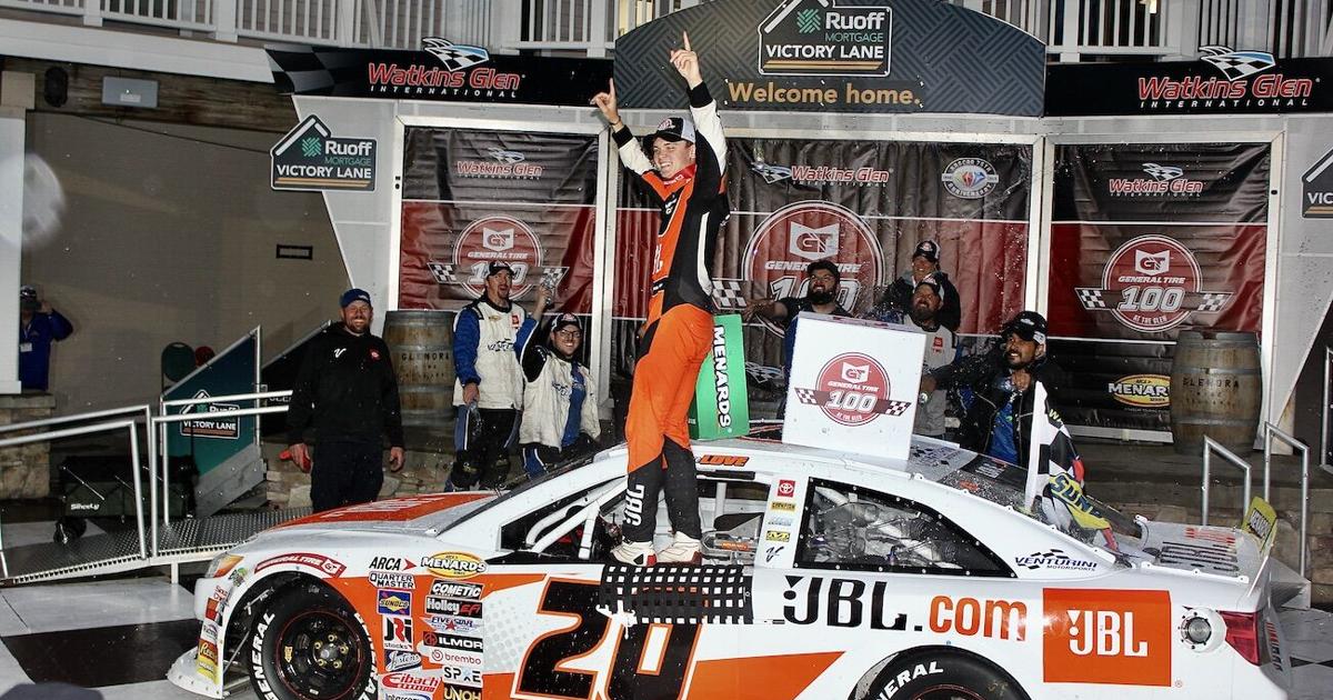 Matt Merrell Racing MOTORSPORTS: Love wins ARCA race at The Glen on last turn | Sports ...