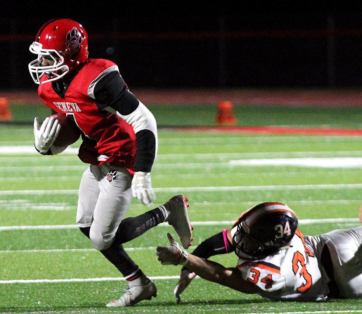 High School Football Geneva S Season Ends In First Round Of