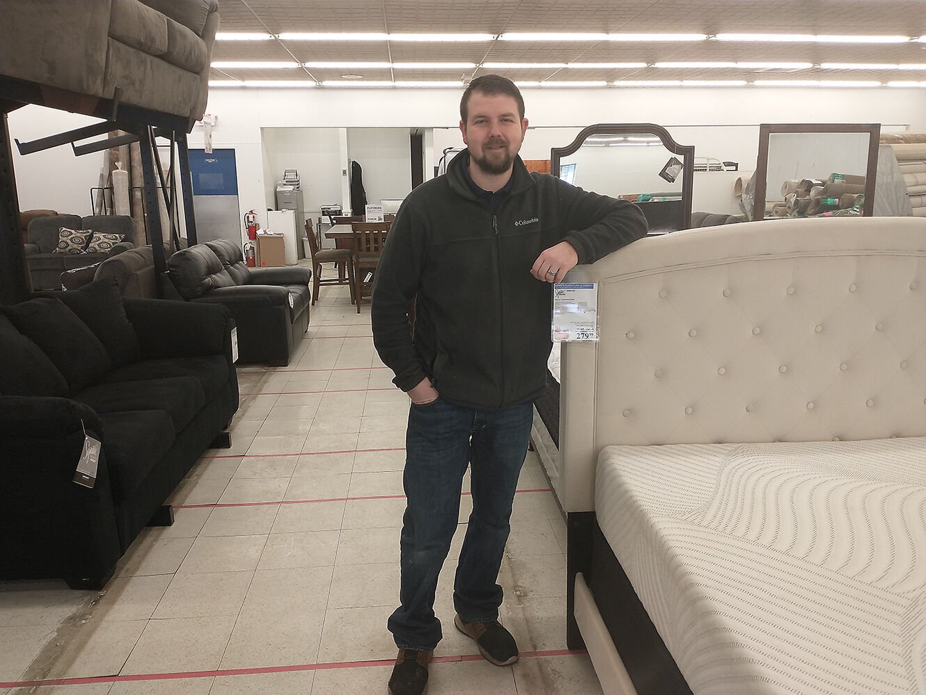 Loves mattress and deals furniture