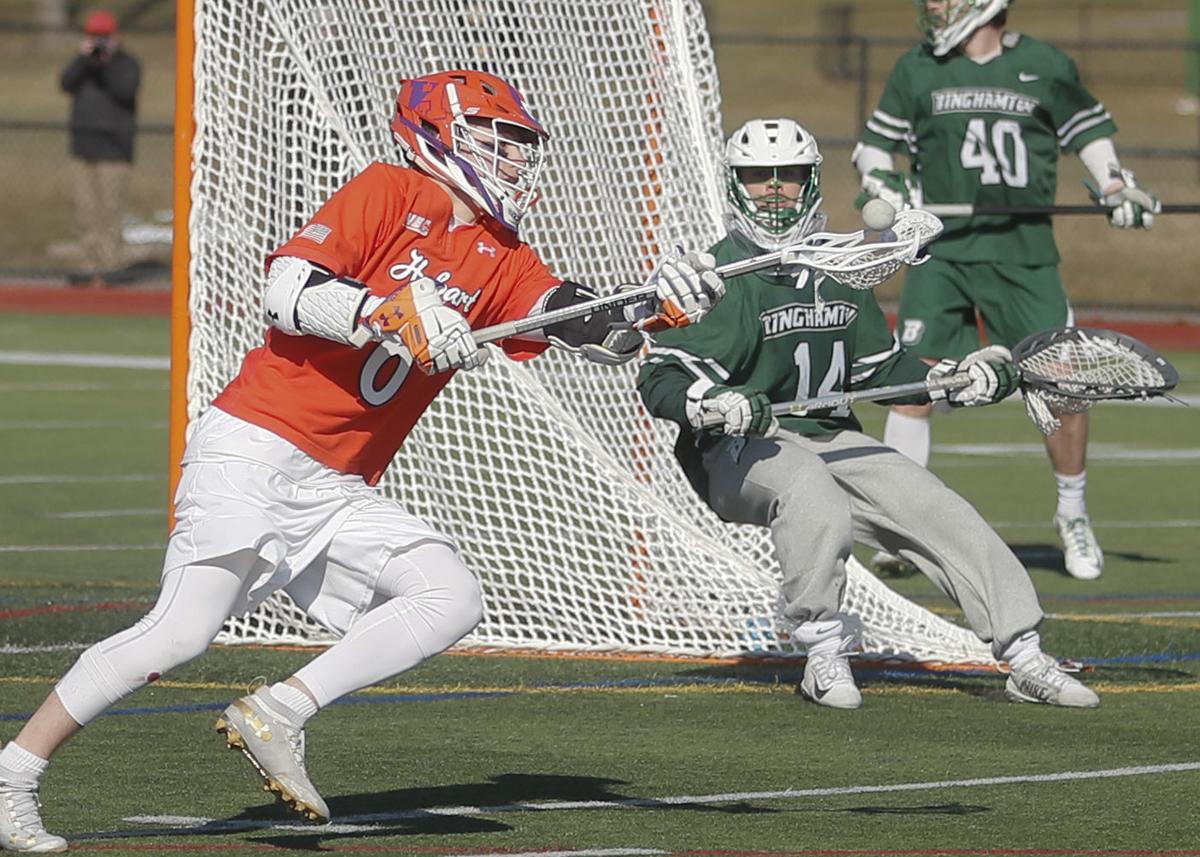 MEN'S LACROSSE Hobart escapes early hole to blow by Binghamton