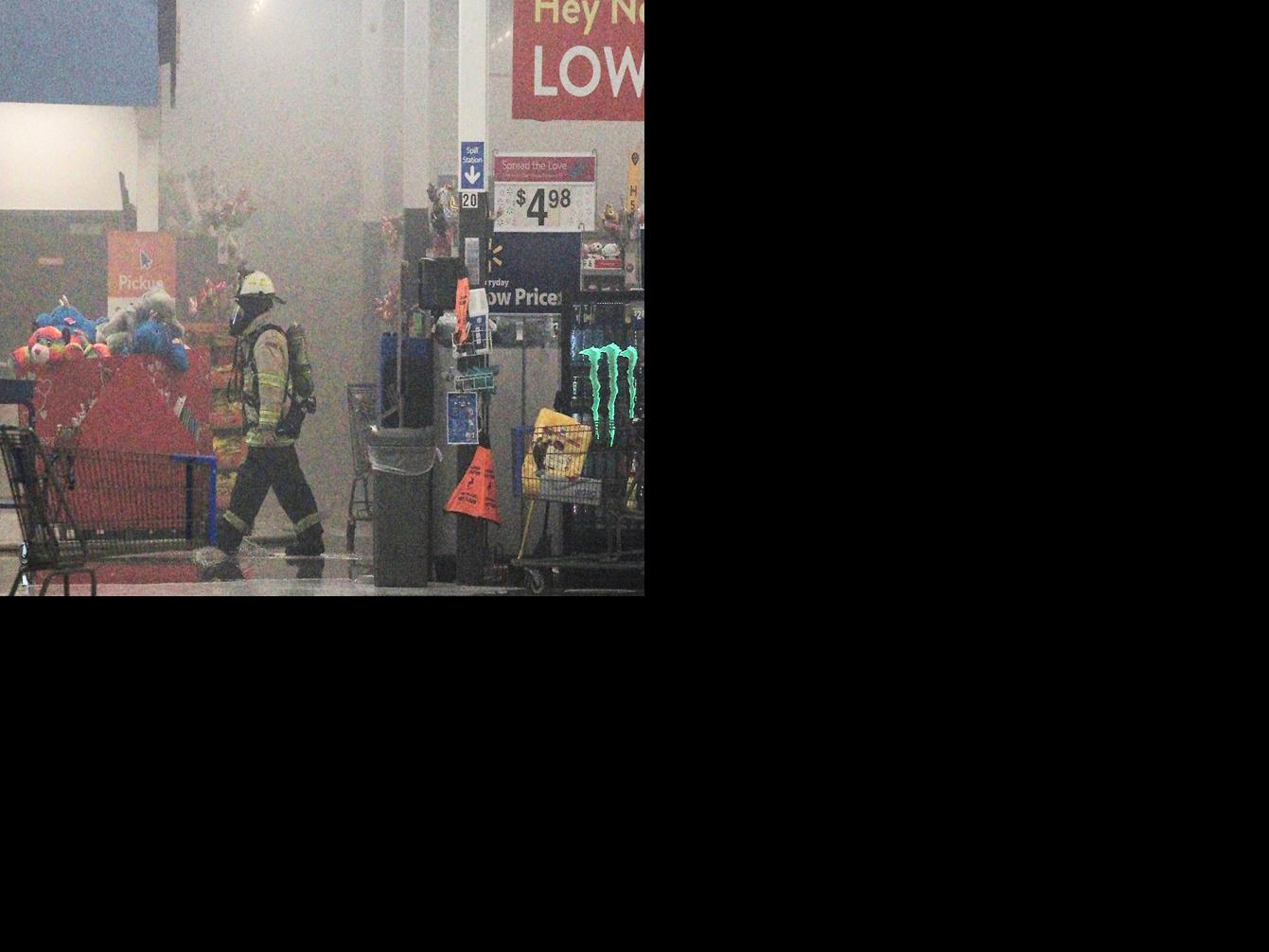 Fire causes heavy damage at Walmart News