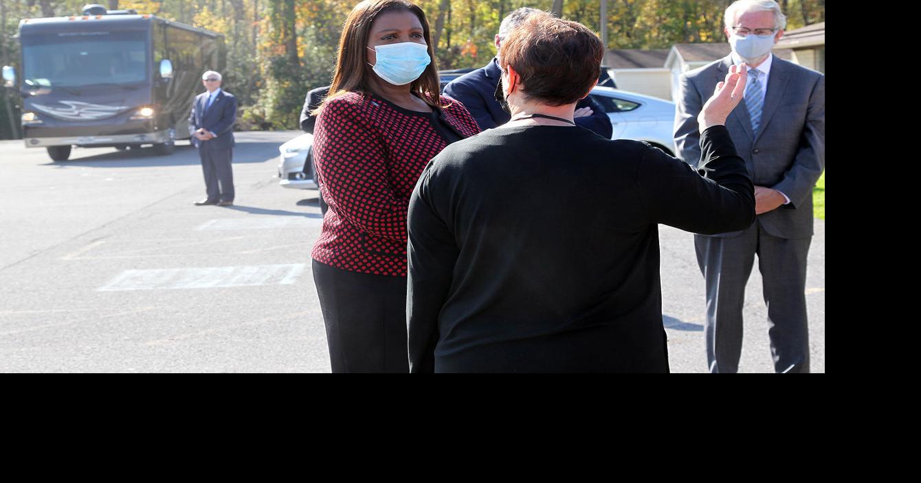 Attorney General Letitia James visits Seneca County, brings opioid