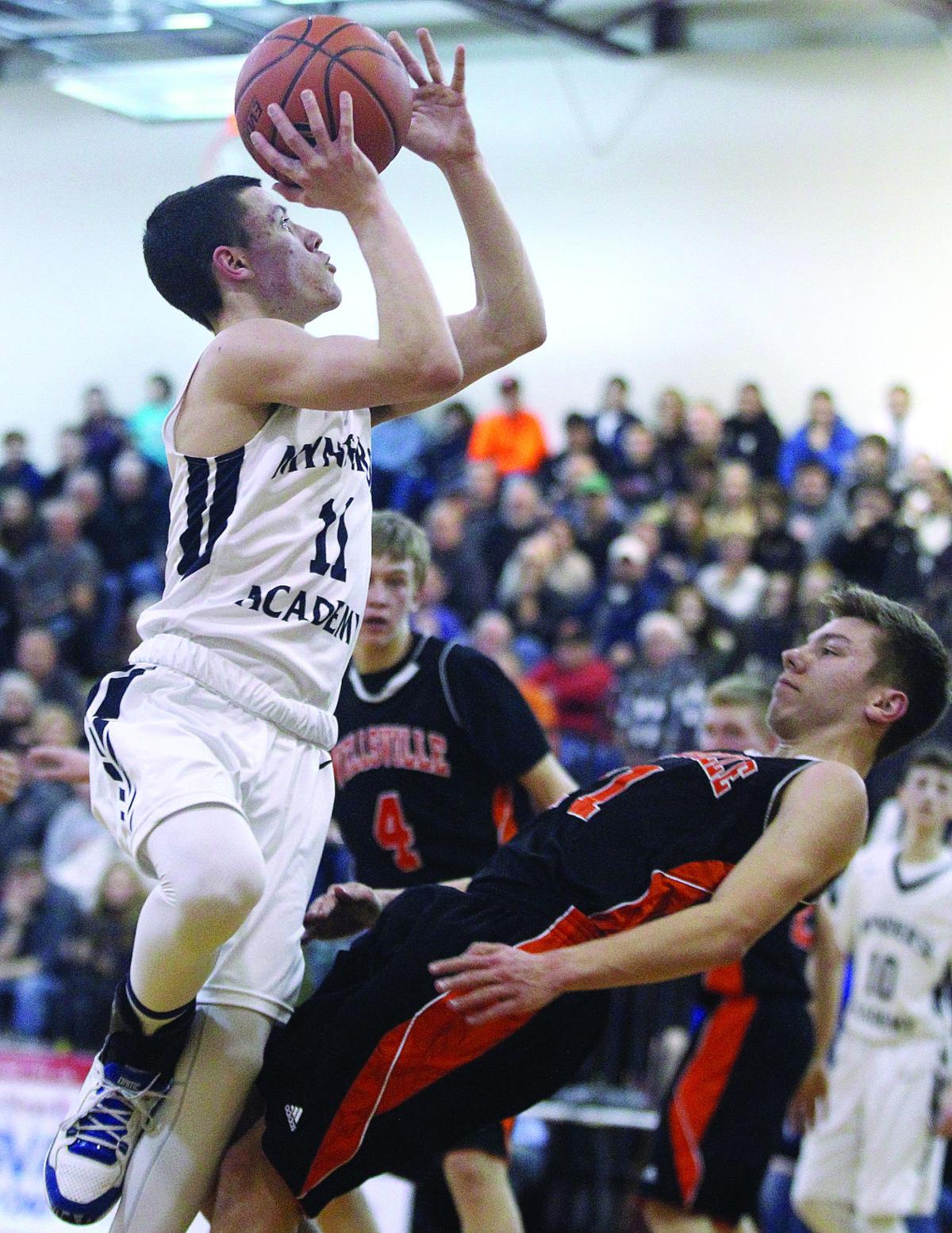 BOYS BASKETBALL Wellsville’s late 3 sinks Mynderse Sports