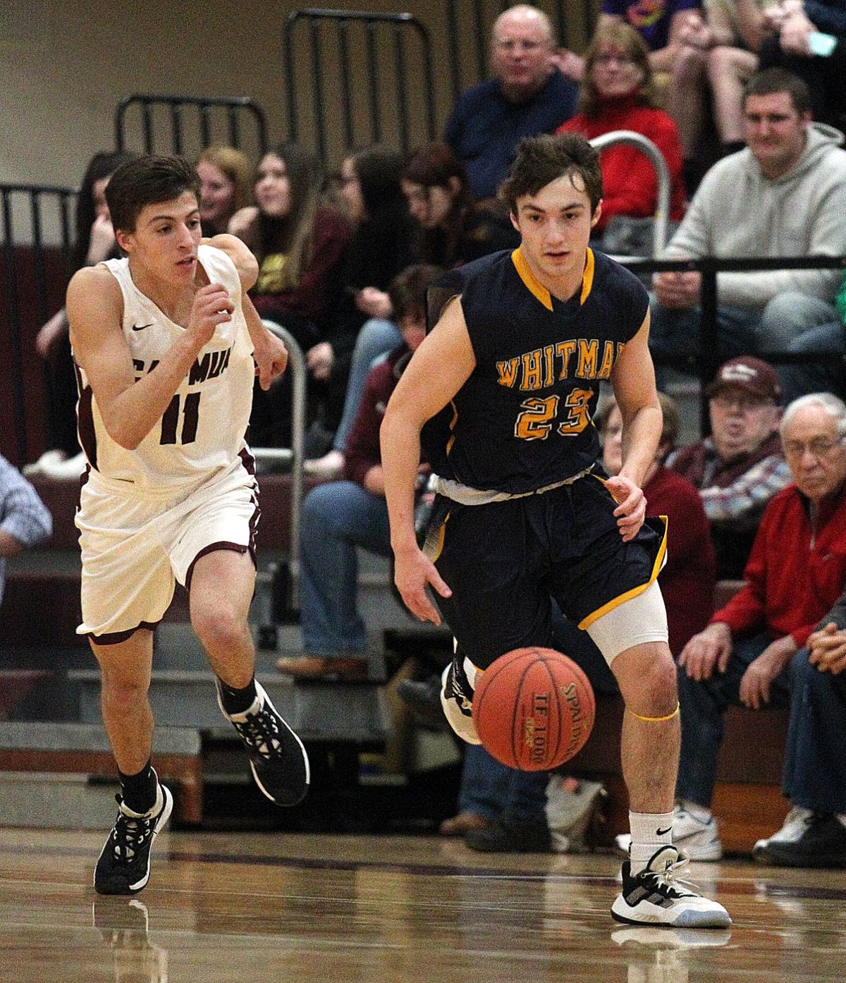 Boys Basketball Marcus Whitman Falls To Caledonia Mumford In