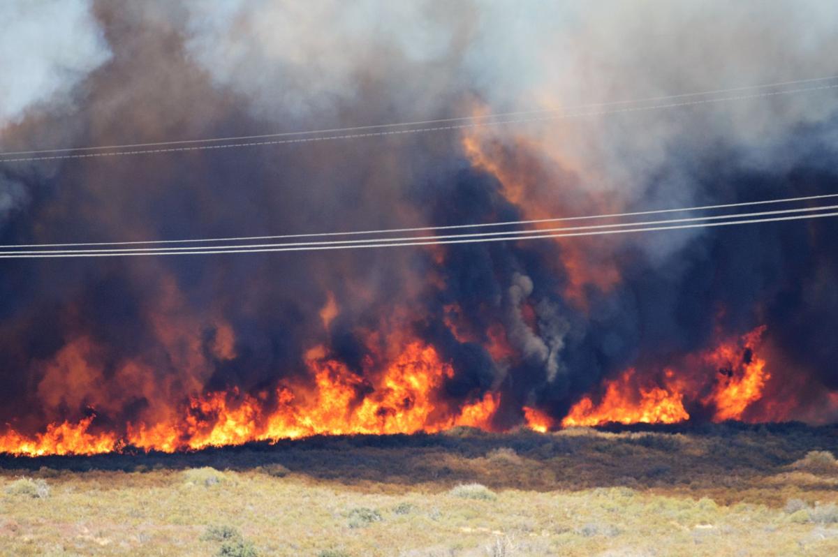 UPDATE Blue Cut Fire is 100 percent contained; evacuation orders for