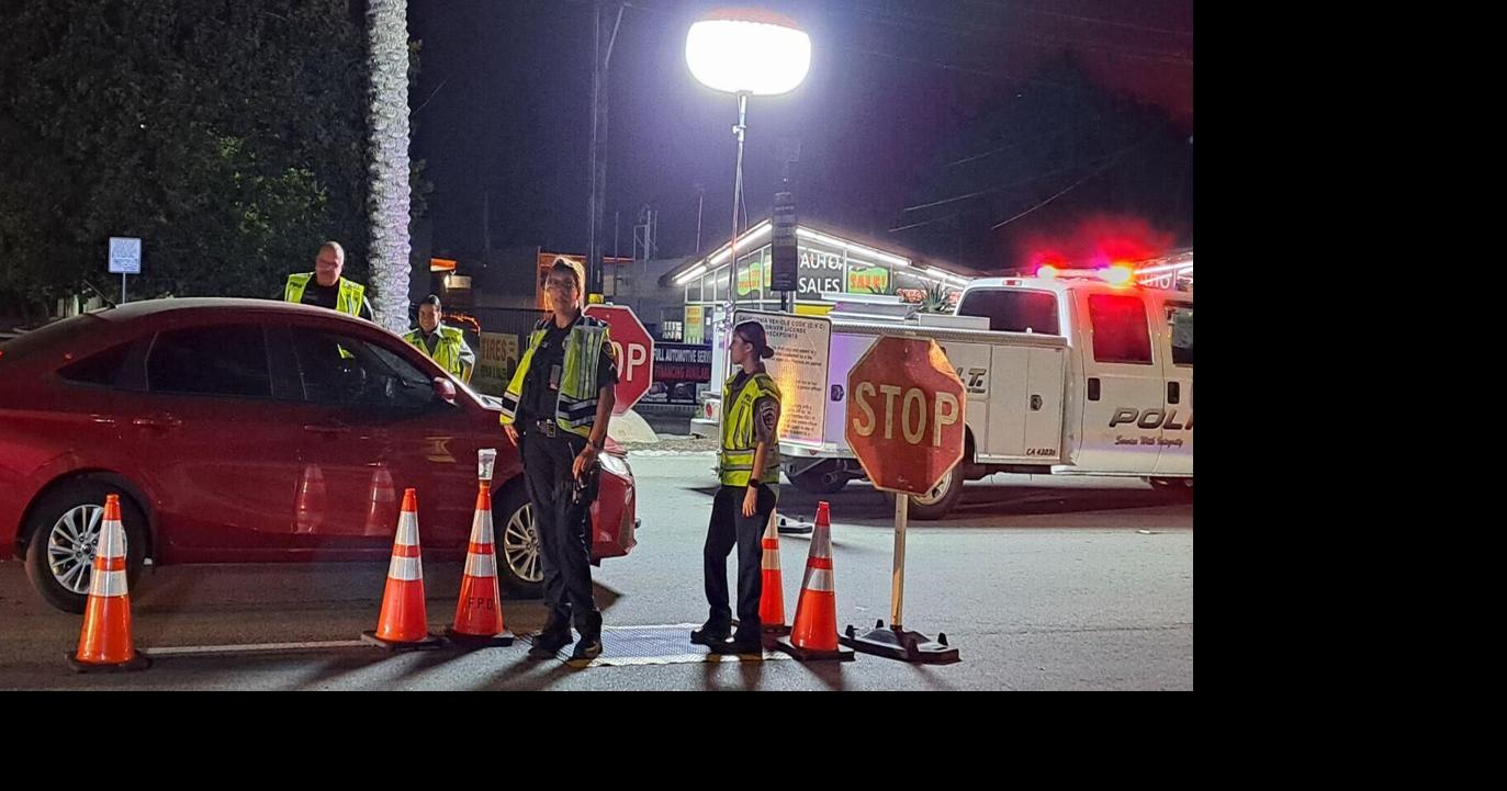 No persons are arrested during DUI checkpoint on Sept. 9 in Fontana ...