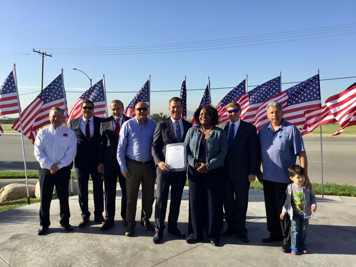 Rock Honda In Fontana Makes Donation To Benefit Veterans Memorial Business Fontanaheraldnews Com