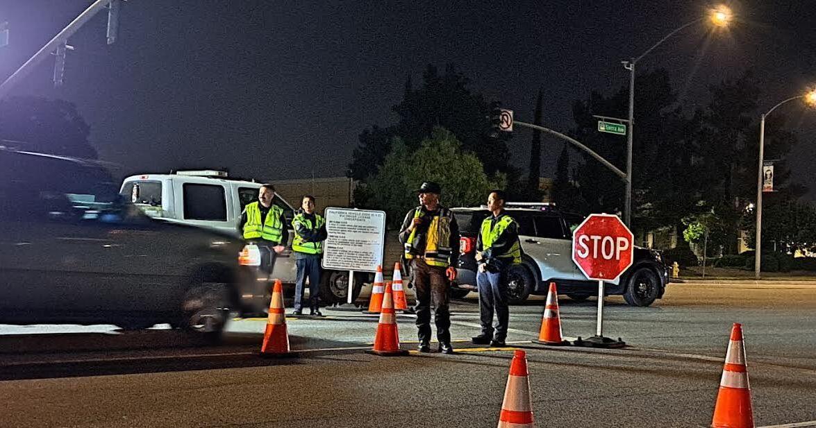 One driver is arrested on DUI charges during checkpoint in Fontana on ...