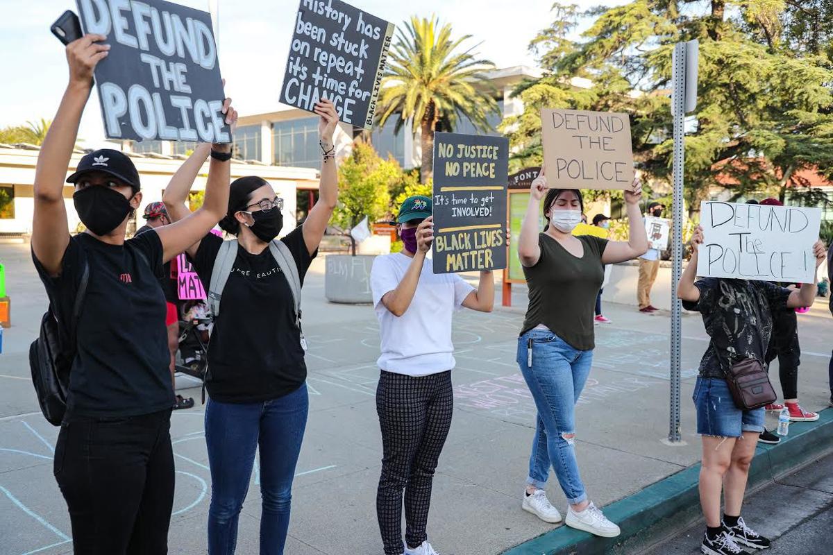 Protesters Seek To Defund Police But General Fund Budget For Fontana P D Goes Up News Fontanaheraldnews Com