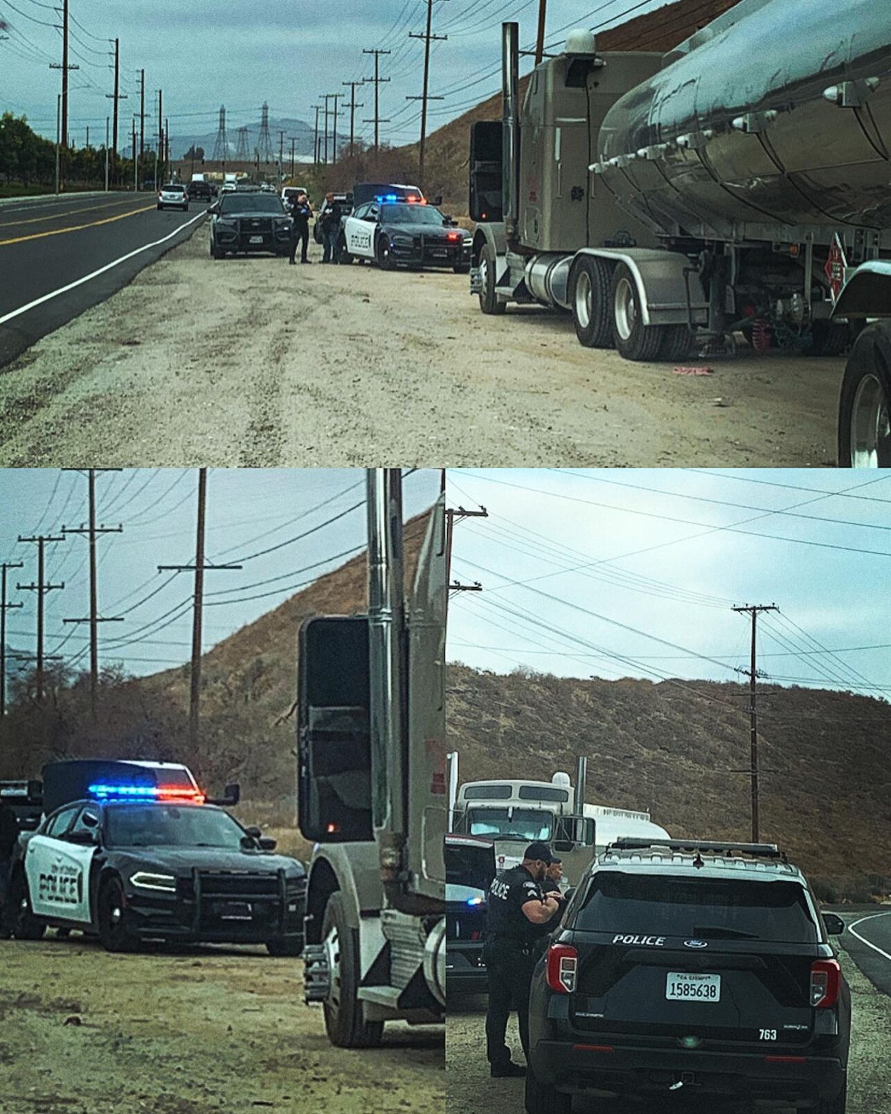 Man is arrested after being found sleeping in stolen semi-truck in ...