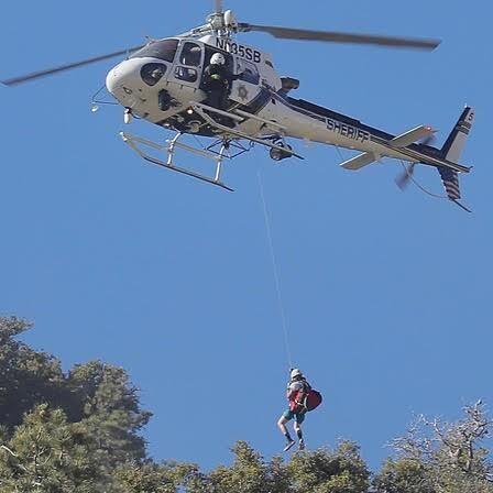Two climbers are rescued by helicopter in San Bernardino Mountains - Vimarsana News
