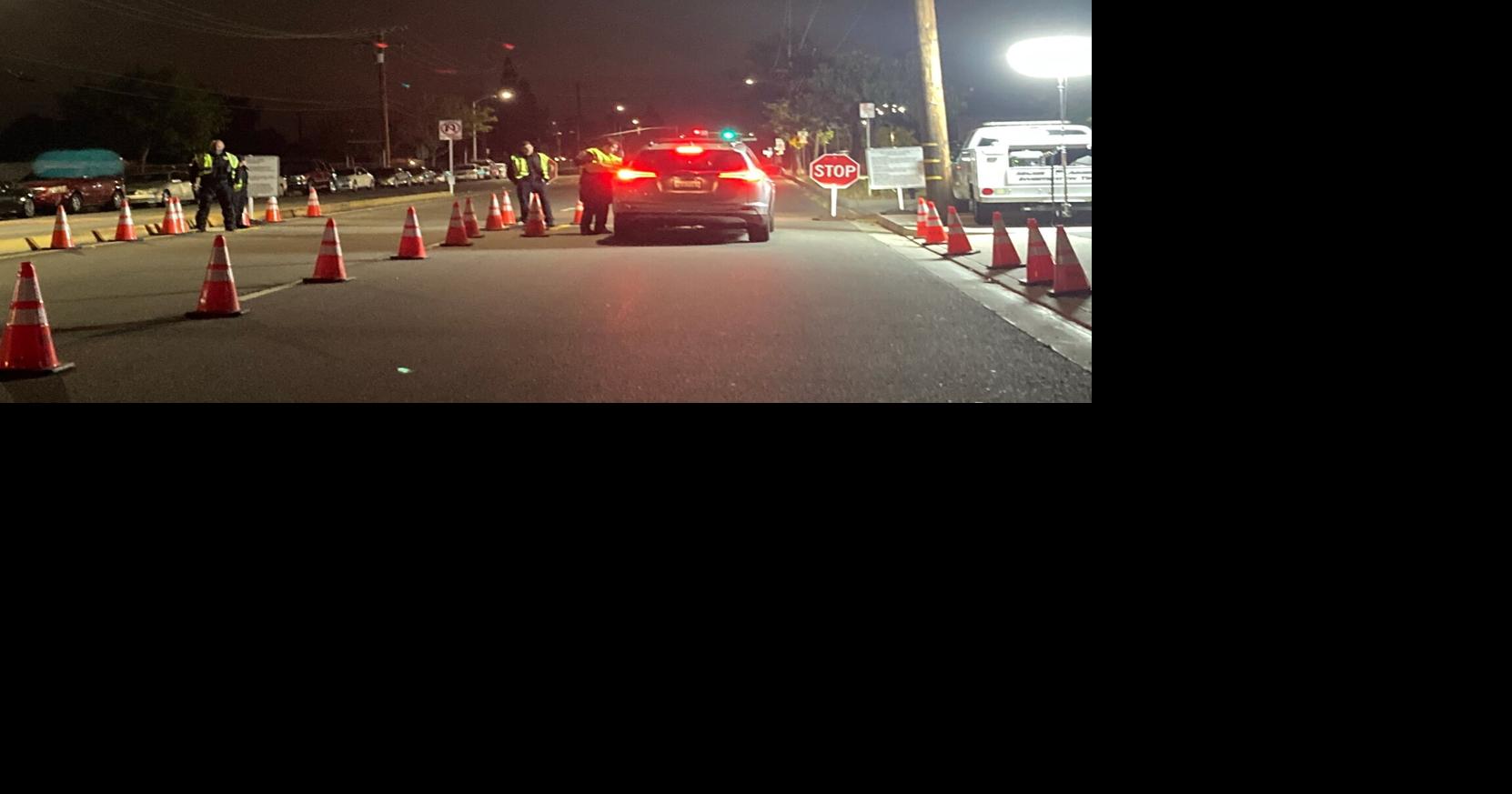 Four people are arrested during DUI checkpoint in Fontana on May 15 ...