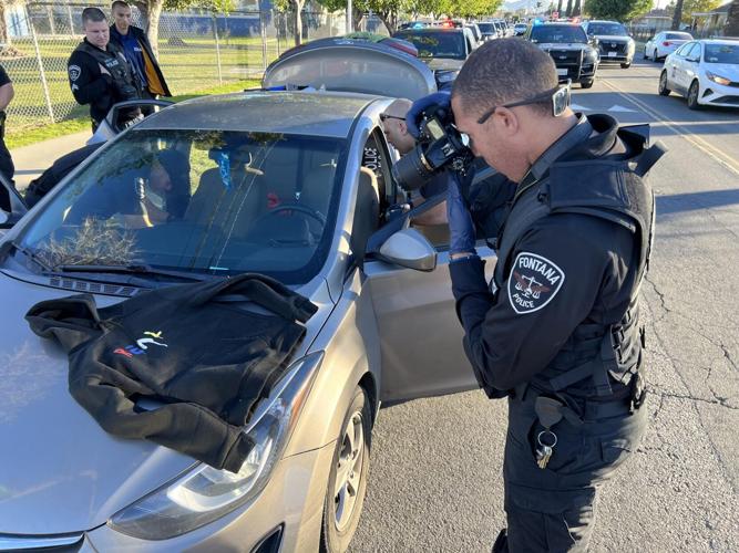 Three suspects are arrested in connection with smashandgrab robbery