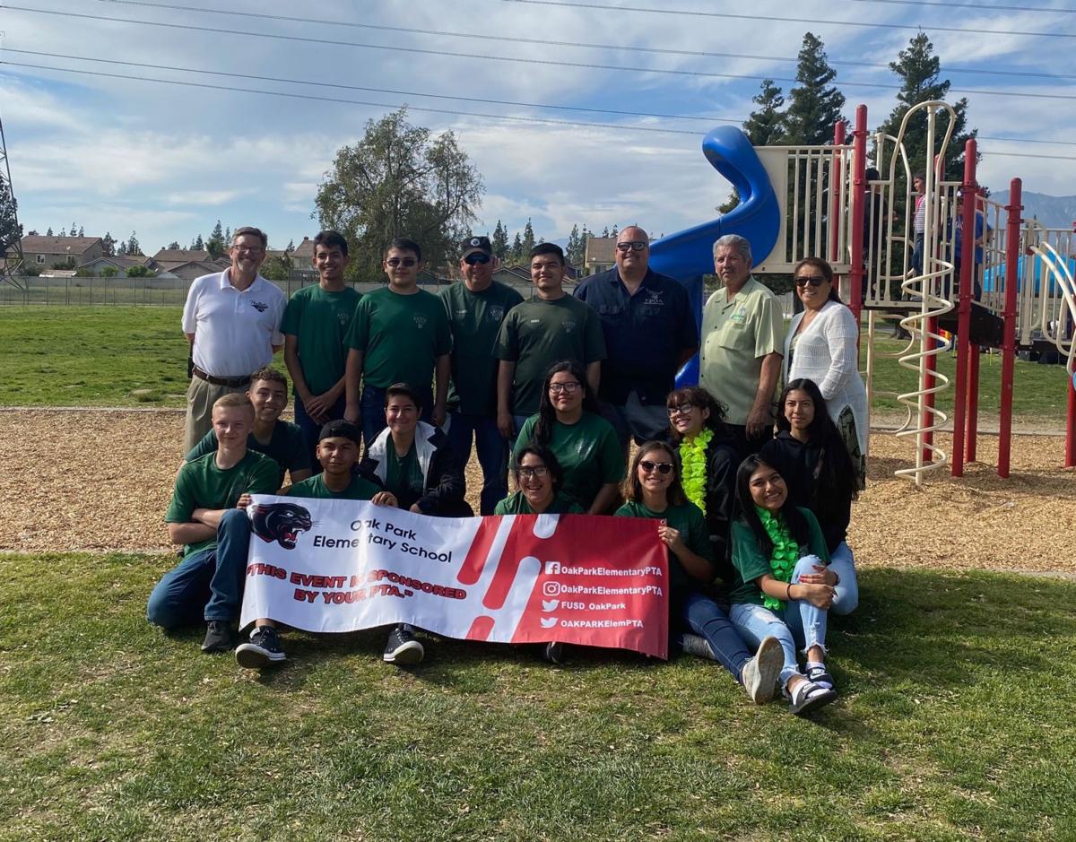 Oak Park Elementary School students are honored for achieving academic