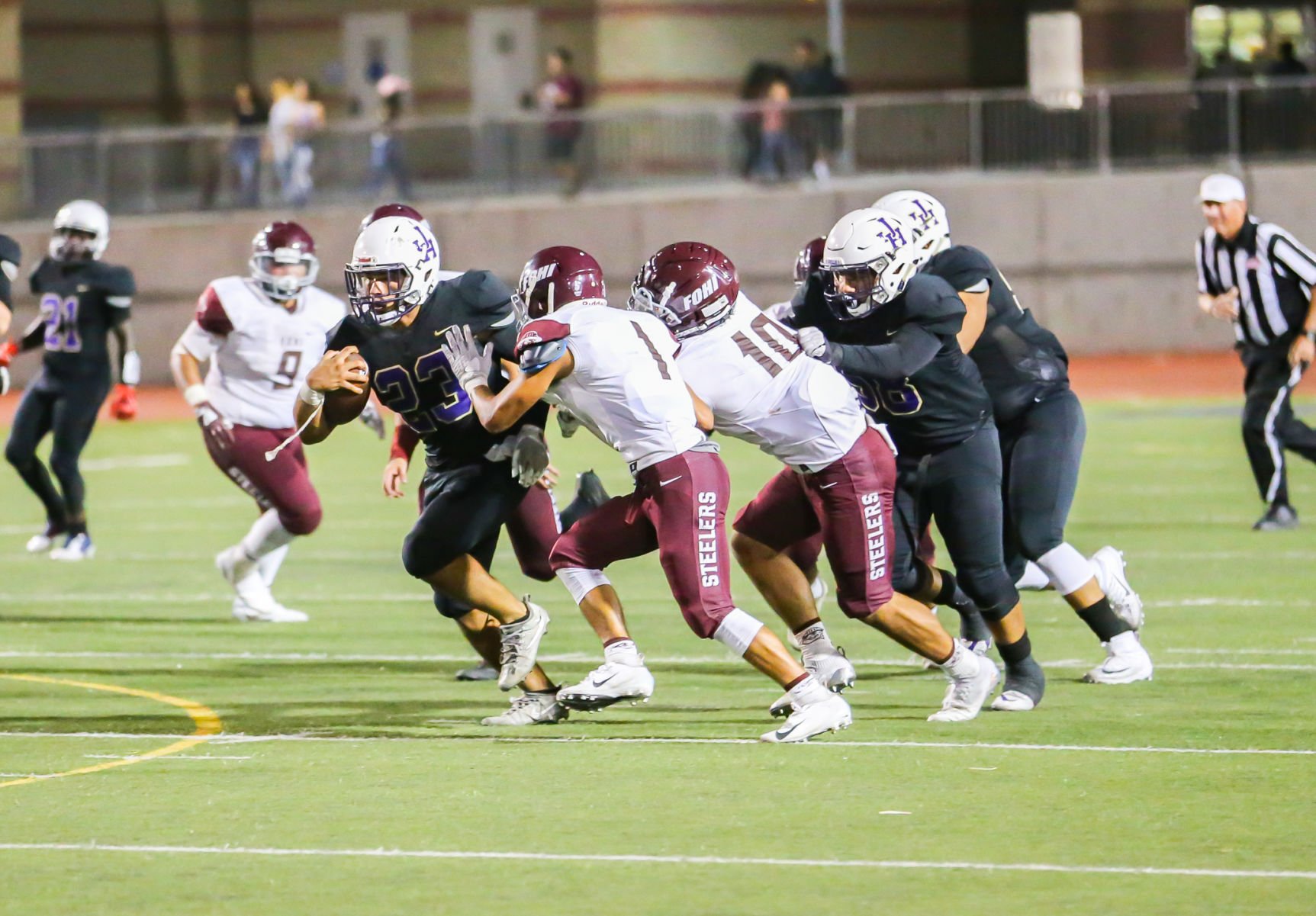 Jurupa Hills Football Team Holds On For 16-12 Win Over Fohi; See Video ...