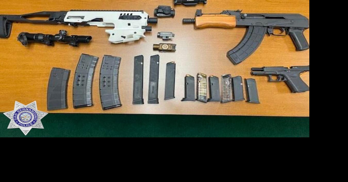Traffic stop leads to seizure of weapons in San Bernardino | Inland ...