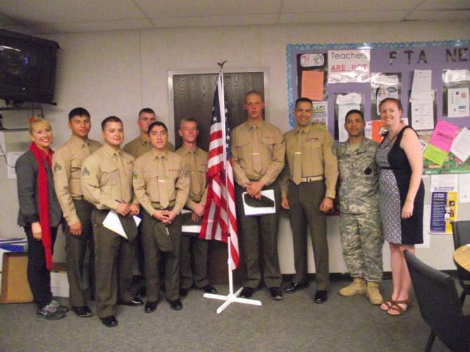 Poplar School students pay tribute to veterans News