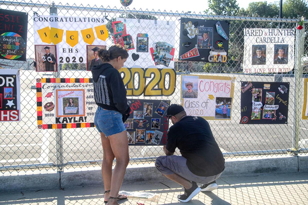 Etiwanda High School parents honor the graduating class of 2020