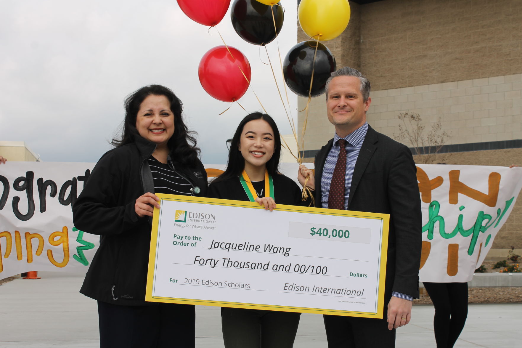 $40,000 from student wins scholarship Local ... Edison