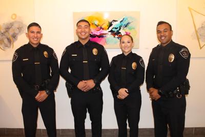 Four New Officers Join Fontana Police Department News Fontanaheraldnews Com