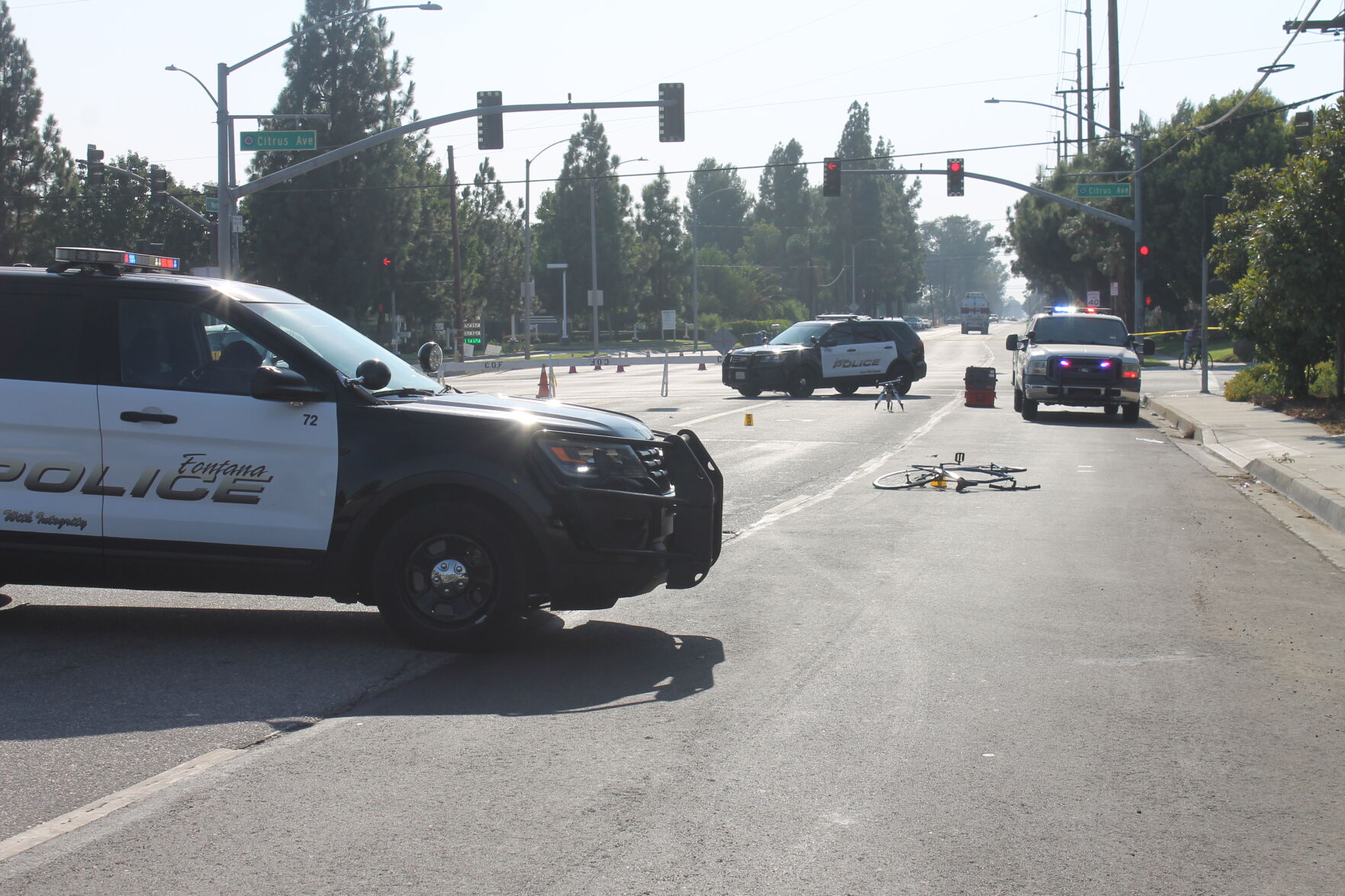 Cyclist is hospitalized in critical condition after being struck by ...