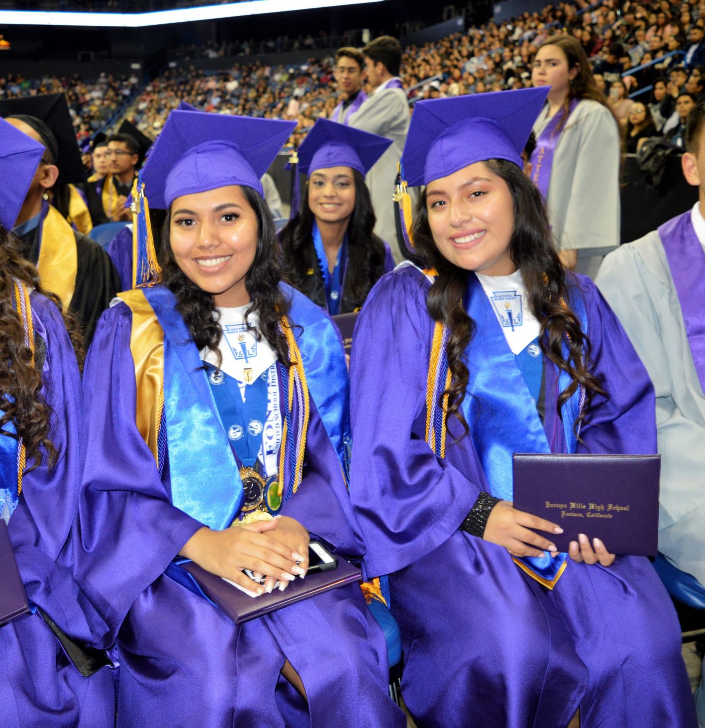 Members Of Jurupa Hills High School Class Of 2019 Enjoy Graduation ...