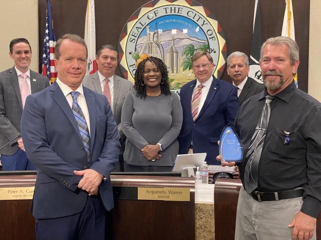 Myers is named Building and Safety Employee of the Year in Fontana | News |  fontanaheraldnews.com