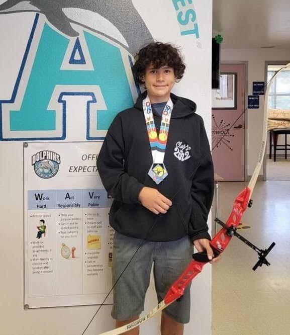 Almeria Middle School student takes high honors at national archery