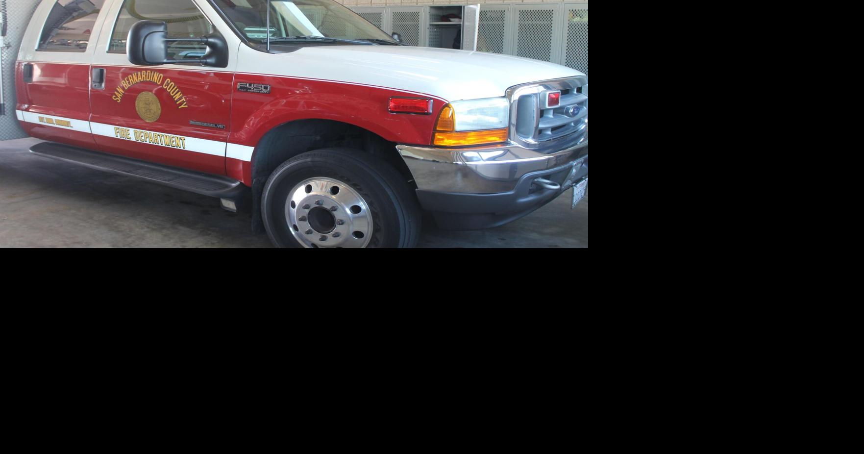 Nine San Bernardino County Fire Department employees are helping people ...