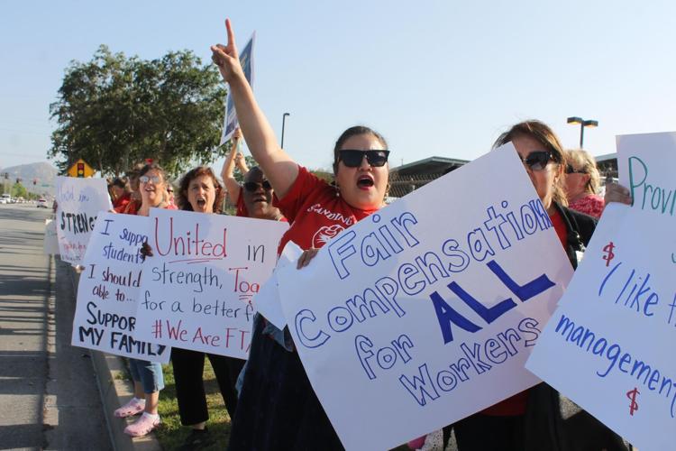 Union members in FUSD hold rally to urge district to provide fair ...