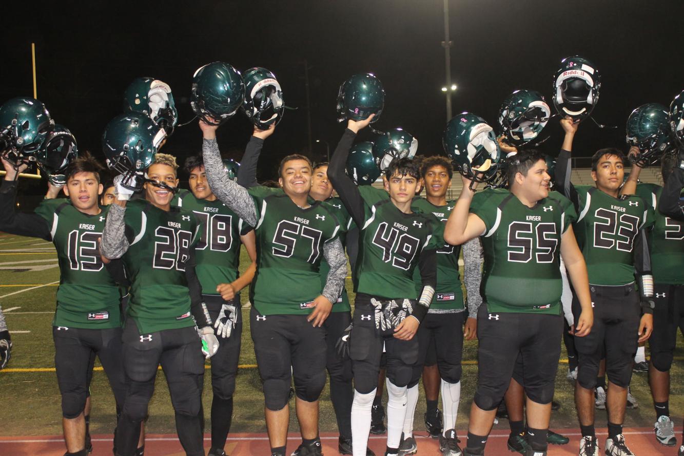 Kaiser football team finishes regular season with 73 record; see video