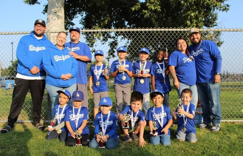 Fontana Dodgers win Elks Little League rookie division title