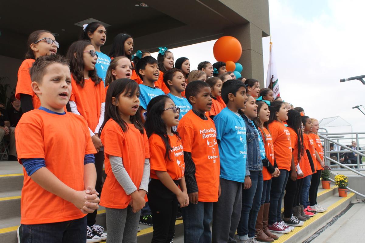 Dedication ceremony held for Falcon Ridge Elementary School in