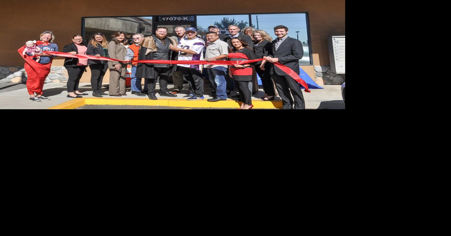 Ribbon cutting ceremonies are held for Farmer's Insurance and Foothill