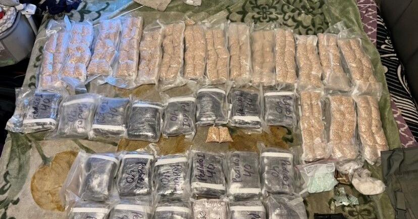 Traffic stop leads to seizure of more than 100 pounds of fentanyl pills ...