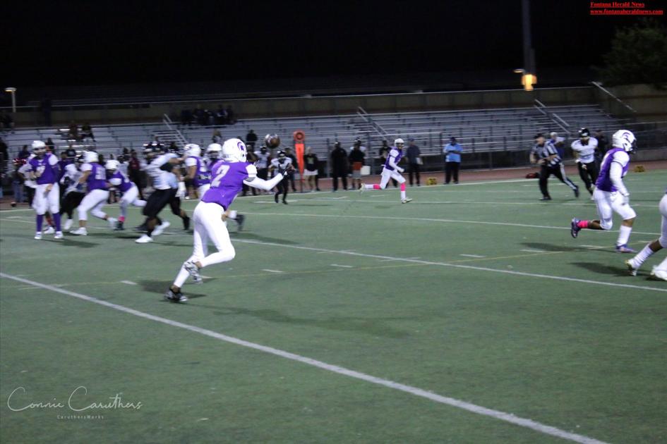 UPDATE Results and schedules for prep football teams in Fontana