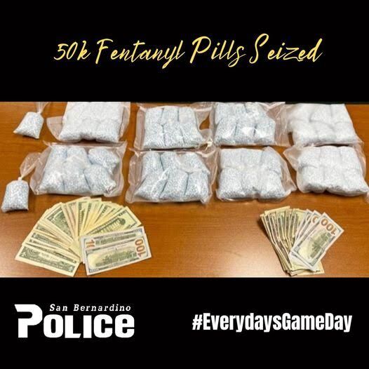 Police confiscate 50,000 fentanyl pills and arrest two suspects in San ...