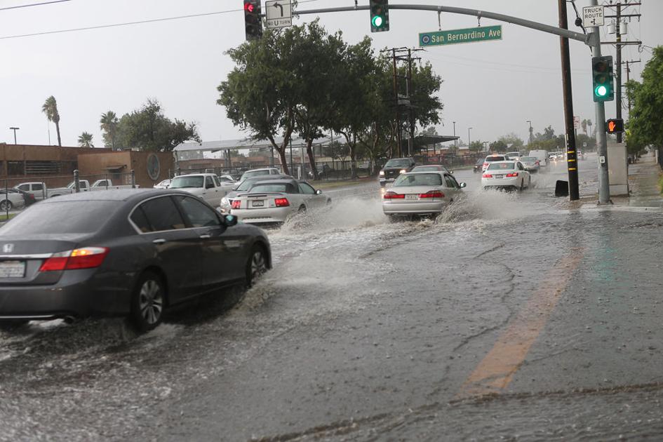 Fontana residents endure wild weather on Aug. 31; see photos News
