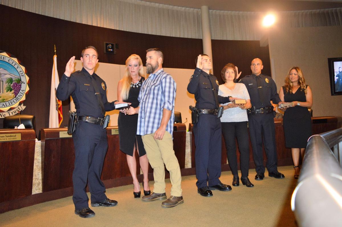 Fontana Police Department welcomes three new officers | News |  fontanaheraldnews.com