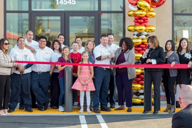 Les Schwab Tire Center holds grand opening in western Fontana