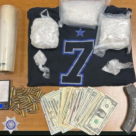 Two pounds of methamphetamine are seized by San Bernardino P.D ...