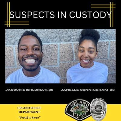 Man and woman are arrested for allegedly trying to rob elderly couple ...