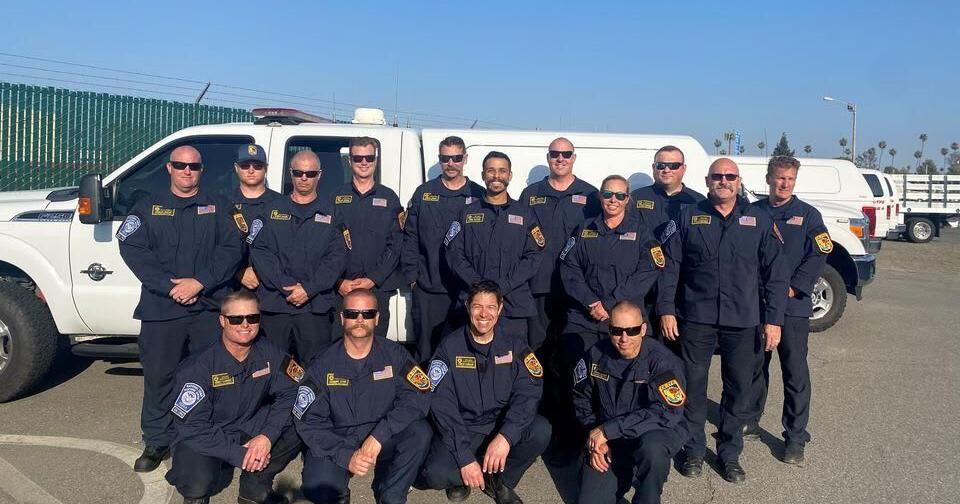 Local fire personnel join FEMA Task Force 6 to respond to large-scale ...
