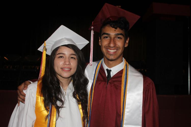 Fontana High School graduates cheer at commencement ceremony; see