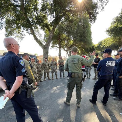 Authorities temporarily evacuate nearly 50 homes in San Bernardino