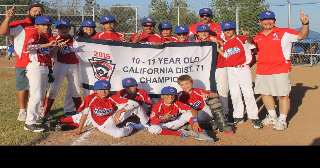 Fontana Community 10-11 baseball all-stars win District 71 championship ...