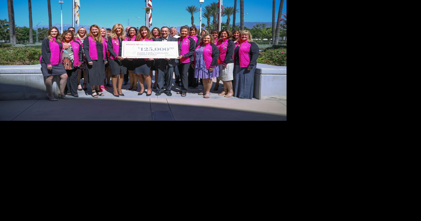 Stater Bros. Charities and Inland Women Fighting Cancer donate 125,000