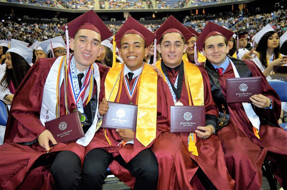 Fontana High School seniors are enthusiastic about graduating; see