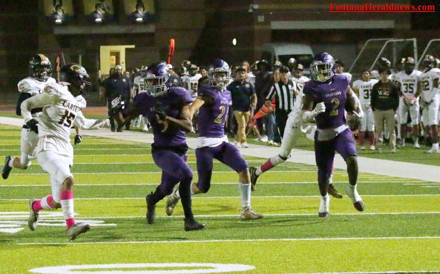 Jurupa Hills Football Team Rolls To Fourth Straight Victory, 53-12 ...